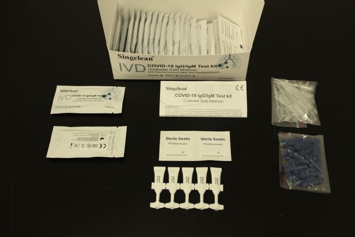 Coronavirus Test Kit in White List